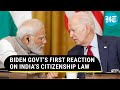 Caa fundamentally discriminatory us  un question india over new citizenship law