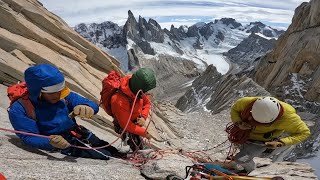 Climbing in Patagonia: Aguja de l'S via Austríaca