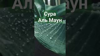 сура Аль-Маун,AL -Ma'un.