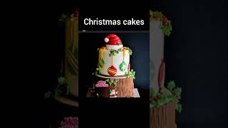 2 tier christmas cake decorating ideas