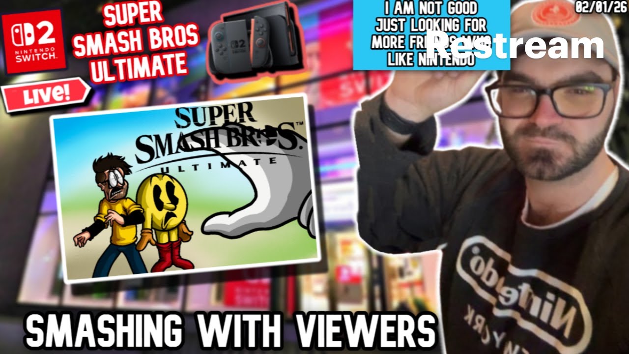 SUPER SMASH BROS ULTIMATE WITH VIEWERS!
