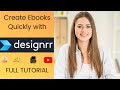 How To Quickly Create An Ebook Using Designrr Software - Full Tutorial