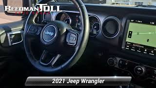 Used 2021 Jeep Wrangler Unlimited 80th Anniversary, Langhorne, PA P16284-A