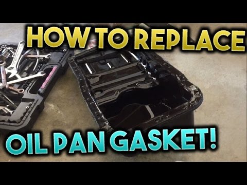 How To Replace The Oil Pan Gasket Acura Integra!! (1994-2001)