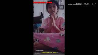 .•°Cara nyalain lampu LED pada BUNNY HAT.•°