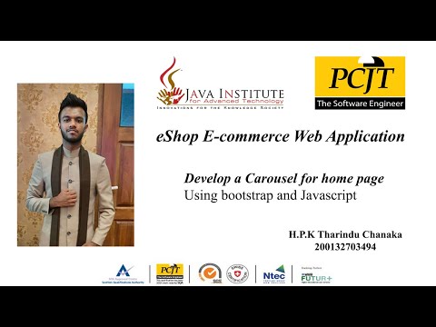 Web Project Task 07  | 1st Year | Semester | JAVA Institute | @tchabro