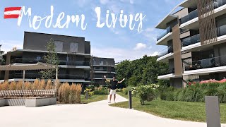 Living in a MODERN apartment in AUSTRIA | Cost of Living