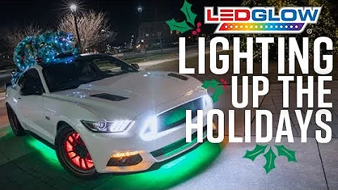 LEDGlow | Lighting Up The Holidays - 2017 Mustang GT s550 With LED Underbody Lights