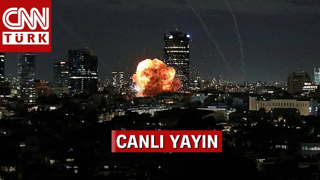 İRAN İSRAİL'İ, İSRAİL BEYRUT'U VURDU! | CANLI HABER