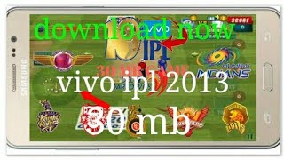 How to download ipl 2013 on Your android in just 30 mb don't miss it screenshot 5