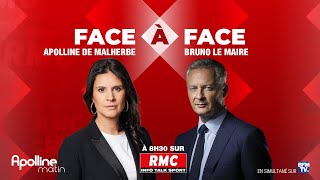 ???? EN DIRECT - Bruno Le Maire invité de RMC