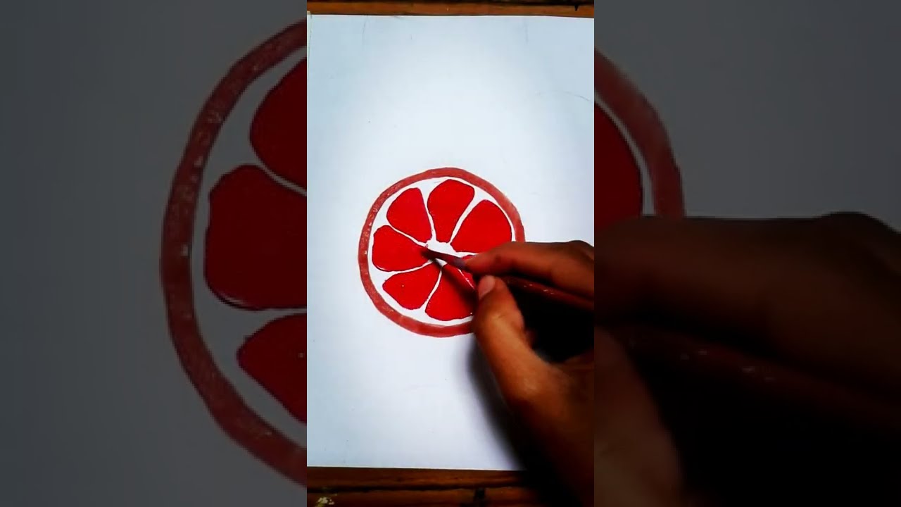 Citrus Fruits Realistic Painting/Daily Painting techniques#31/