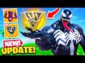 *NEW* MYTHIC VENOM is OP in Fortnite! (Galactus Update + MORE)