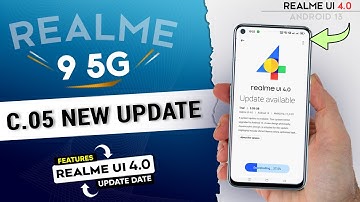 Realme 9 5G C.05 New Update | Realme UI 4.0 Update Date | Realme 9 November C.05 Update Full Review⚡
