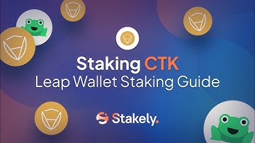 How to stake CTK with Leap Wallet | Easy Shentu Staking Tutorial