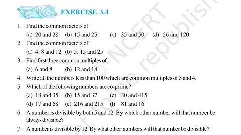 Ex. 3.4 Question 4 Chapter 3 Playing with numbers | class 6 maths
