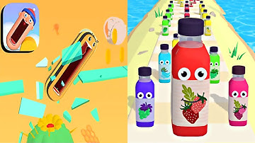 Hopping Heads VS Juice Run   All Levels Gameplay Android, ios