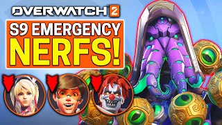 Zenyatta NERFS! But Hog and Zarya BUFFS! - Overwatch 2 Patch Notes!