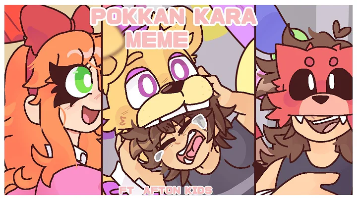 Pokkan Kara animation meme || Flipaclip || Fnaf Af...