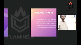 FlamingX project presentation - HD in Network Engineering and Cyber Security Final Project