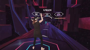 Synth Riders - New Spiral Mode! - Eйфорія [Tayanna] | Mixed Reality