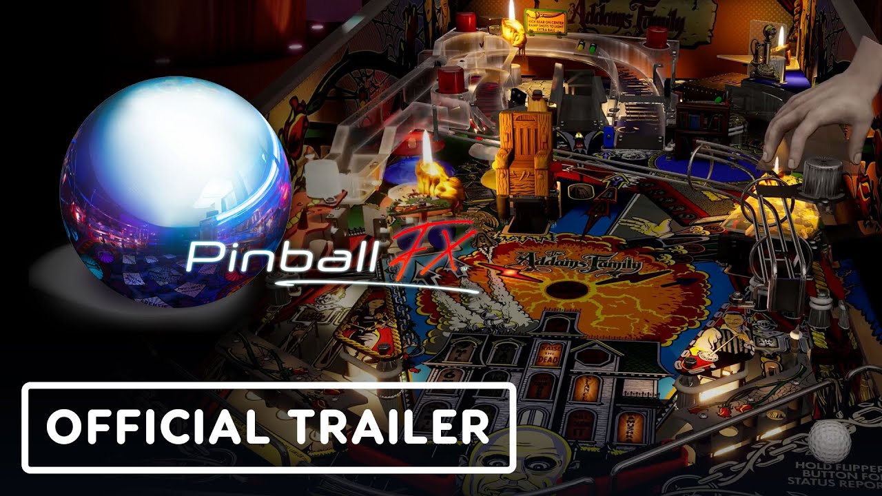 Pinball FX – Official The Addams Family Table Trailer