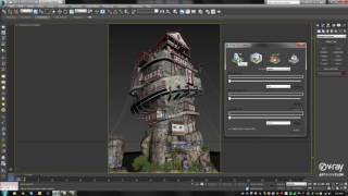 quick settings and v-ray toolbar : v-ray 3.0 for 3ds max