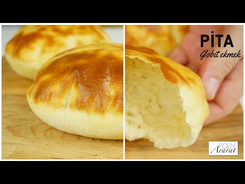 Dev gibi kabaran tombik pita ekmeği(gobit ekmek)/ ekmek tarifleri/ Figen Ararat