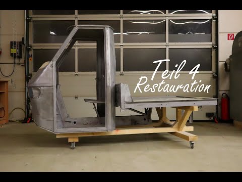 Piaggio Ape 50 Restauration Teil 4 (Karosserie und Lack)