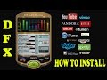 Computer Software: How to install DFX Audio Enhancer Free - Improves your computer's audio quality