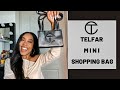UNBOXING | TELFAR MINI SHOPPING BAG! | REVIEW &amp; IS IT WORTH THE HYPE?  #BLACKLUXURY