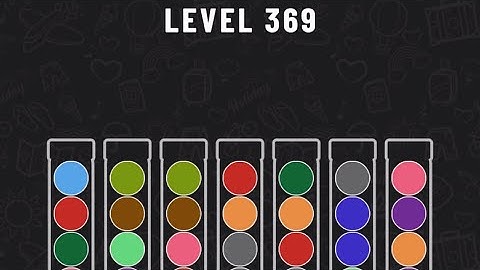 Ball Sort Puzzle Level 369 #ballsortpuzzle #ballsortpuzzlegameplay #puzzlegame #mobilegames