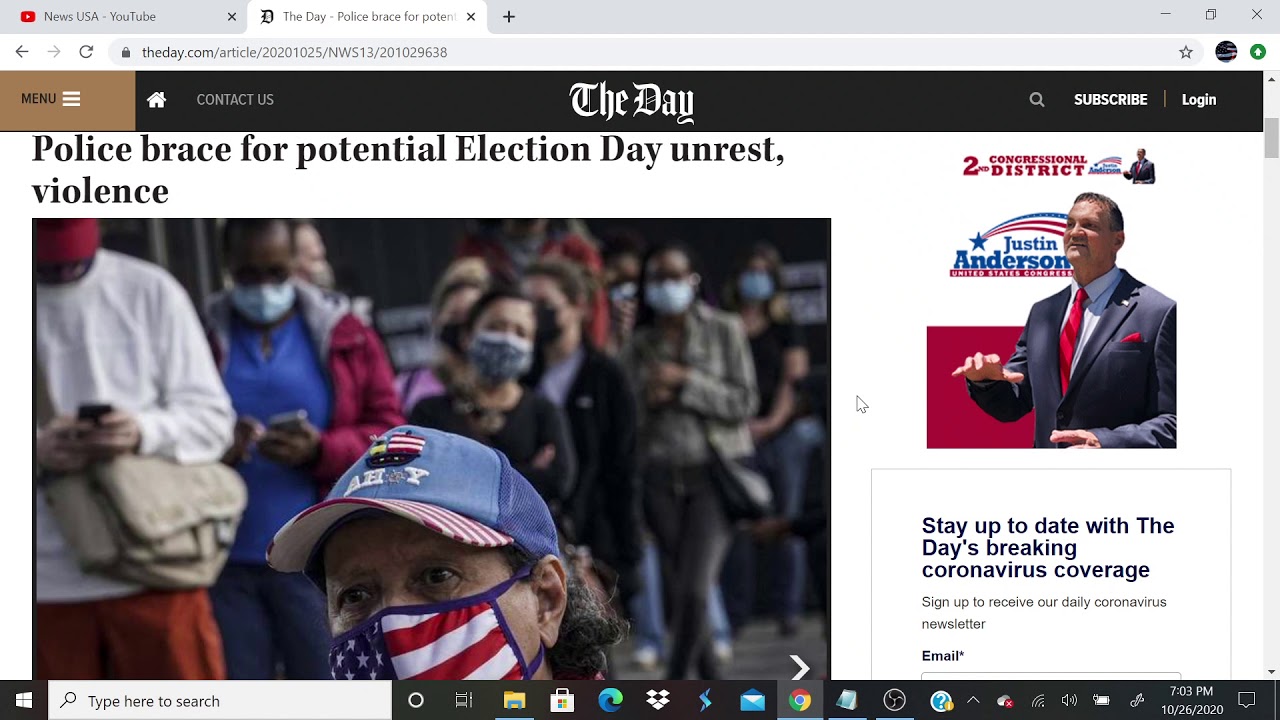 Law Enforcement Preparing For Violence/Civil Unrest If President Trump Is Re Elected **News USA**