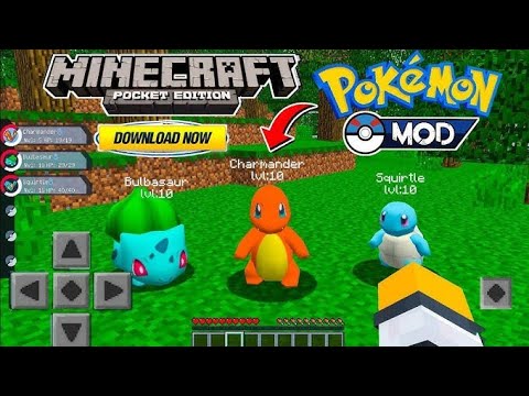 MOST EPIC PIXELMON MOD For MINECRAFT PE 1.21 😍|| MCPE Pokemon Mod For 1 ...