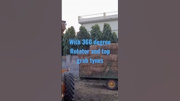 3 wheel Bale Loading Machine G-RAFO #पराली  #लोडर  #loader #biomass #powerplant #boiler  #sugarcane