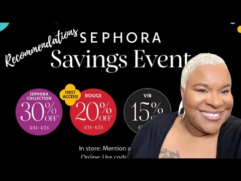 COMPLEXION RECOMMENDATIONS I SEPHORA SAVINGS EVENT 2024 I TEXTURED MATURE SKIN I FOUNDATION CNANNEL