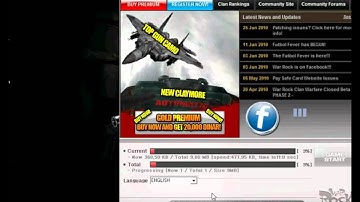 my warrock isnt loading stops at 99%.