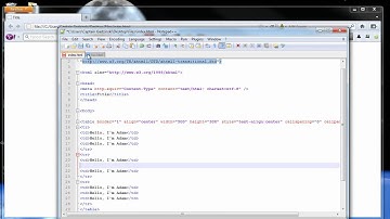 XHTML Tutorial 7 - Tables