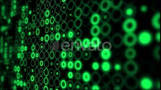 Green Round Logo Bubbles Backgound 4k | Motion Graphics - Envato elements