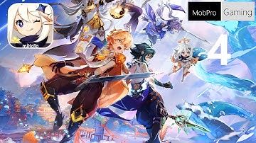 Genshin Impact Gameplay : Part 4 : Max setting : Game available for iOS/Android/PS5/XboxOne/Switch