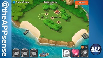 Boom Beach - Triple Whistle - Single Player Walkthrough