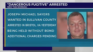 ‘Dangerous’ Sullivan County fugitive arrested in Bristol, Va.