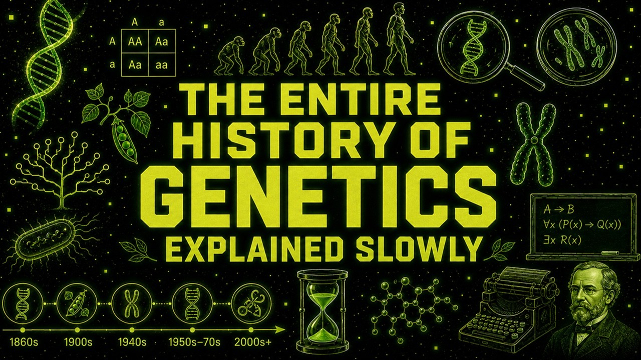 The Entire History Of Genetics Explained Slowly (For Sleep)