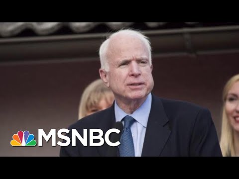 Why Is The GOP Silent As President Donald Trump Attacks McCain? | MTP Daily | MSNBC