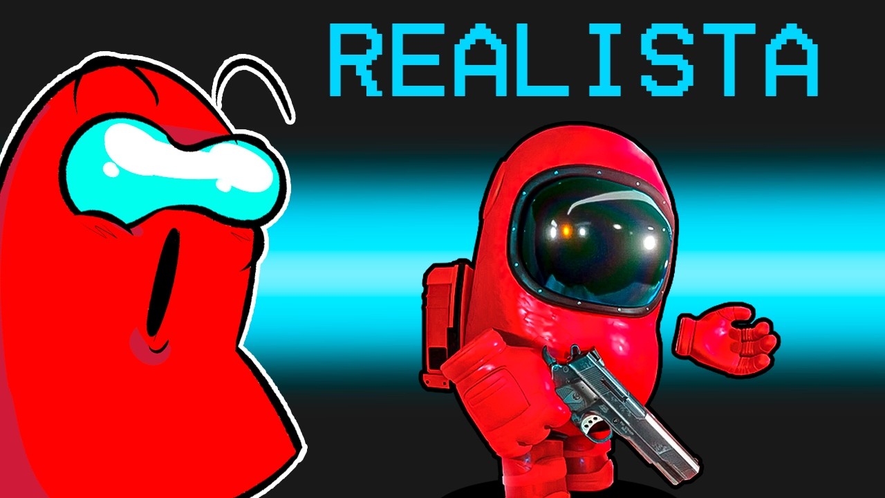 Jugando AMONG US REALISTA en Roblox!
