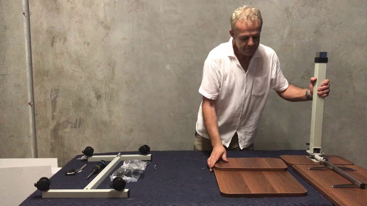 Over Bed Table tilt top Assembly instructions Australian Mobility ...
