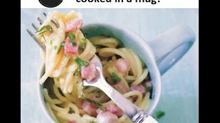 Spaghetti Carbonara Microwave Mug Meal By Theo Michaels As Seen On Itv This Morning