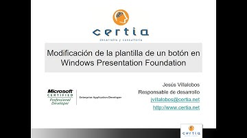 Modificación de una plantilla de botón en WPF
