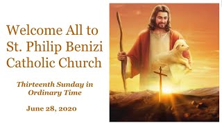 St. Philip Benizi - Holy Mass - June 28, 202