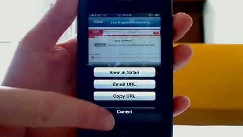 Firefox Home iPhone App